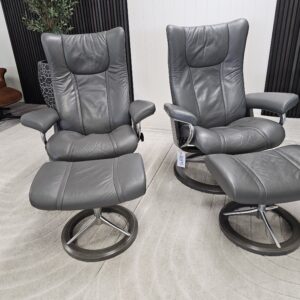 2 stk. Stressless Wing Signature lenestol m/krakk - Bilde 11