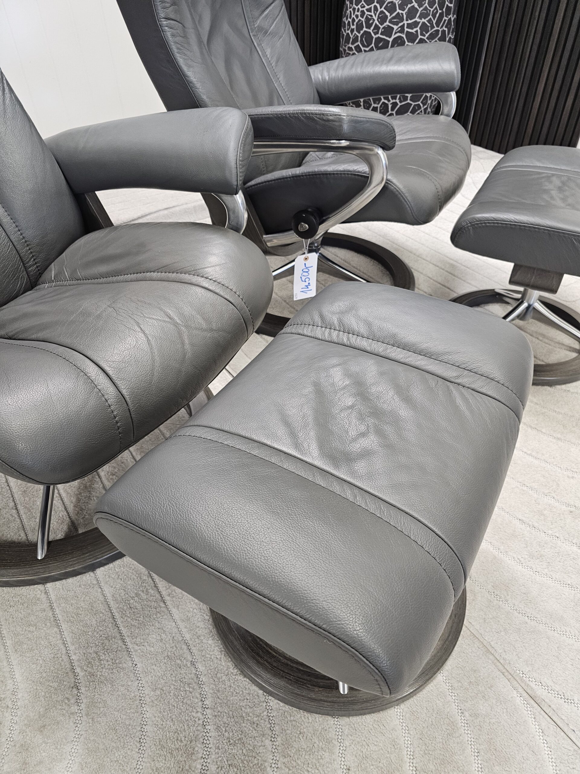 2 stk. Stressless Wing Signature lenestol m/krakk - Bilde 15