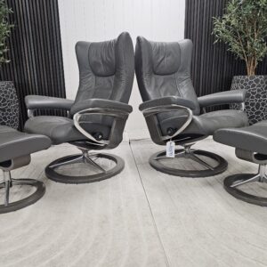 2 stk. Stressless Wing Signature lenestol m/krakk - Bilde 9
