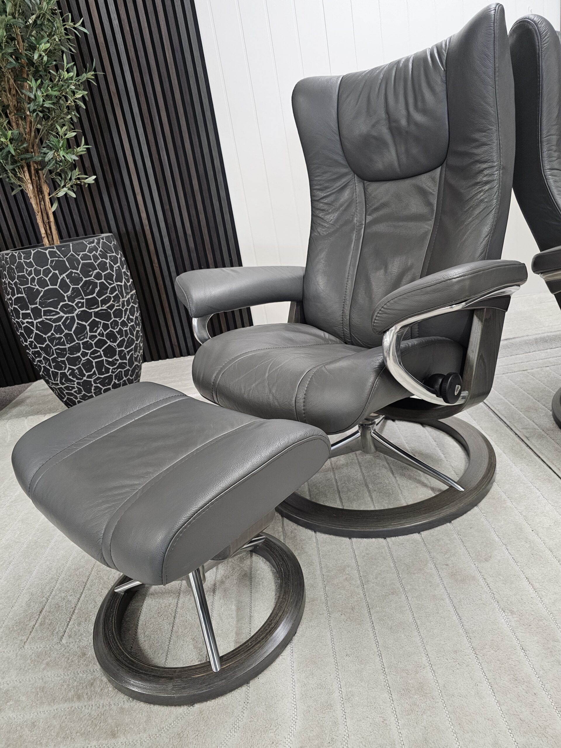 2 stk. Stressless Wing Signature lenestol m/krakk - Bilde 10