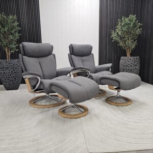 2 stk. Stressless® Magic Signature lenestol m/krakk - Bilde 10