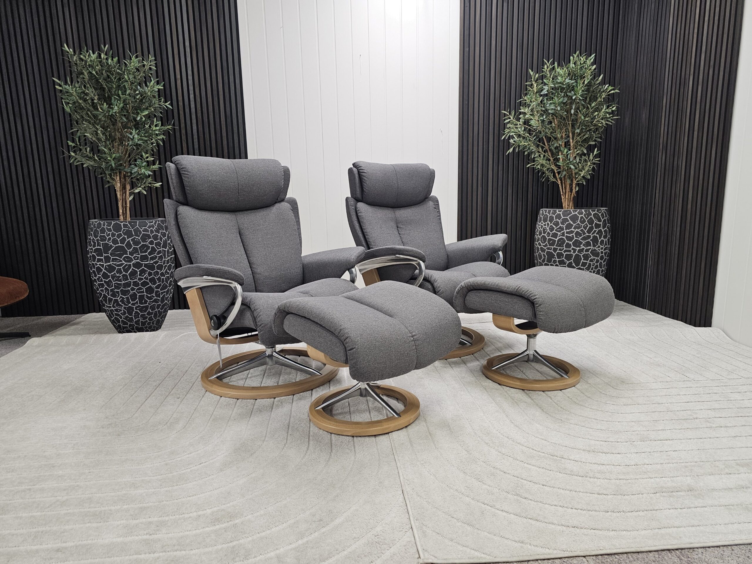 2 stk. Stressless® Magic Signature lenestol m/krakk - Bilde 10