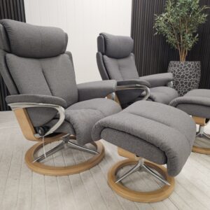 2 stk. Stressless® Magic Signature lenestol m/krakk - Bilde 5