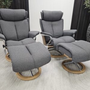 2 stk. Stressless® Magic Signature lenestol m/krakk - Bilde 12