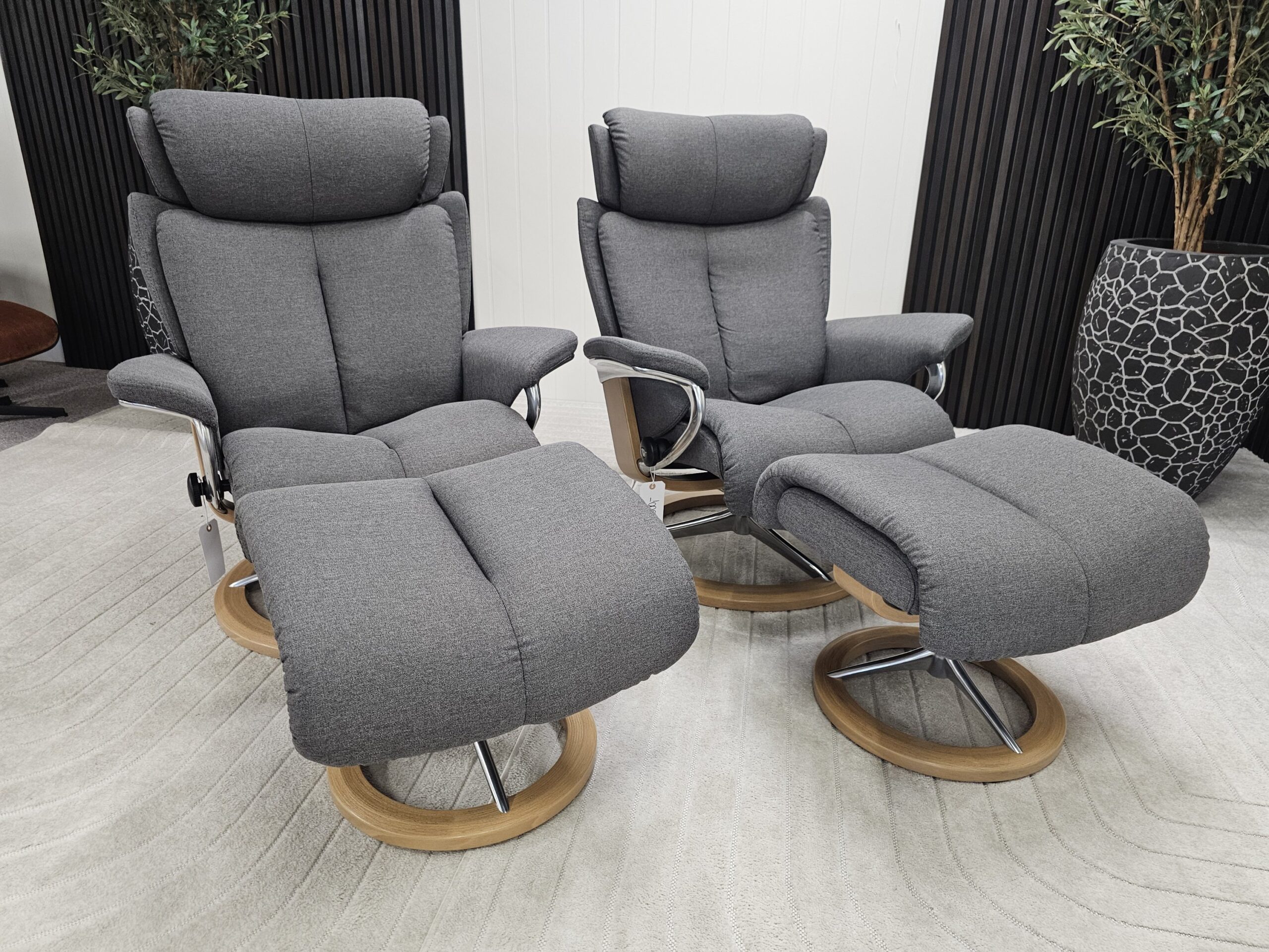 2 stk. Stressless® Magic Signature lenestol m/krakk - Bilde 12