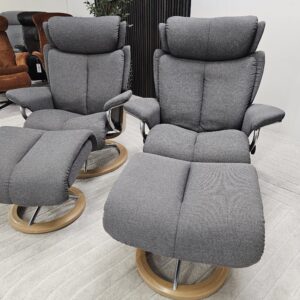2 stk. Stressless® Magic Signature lenestol m/krakk - Bilde 6