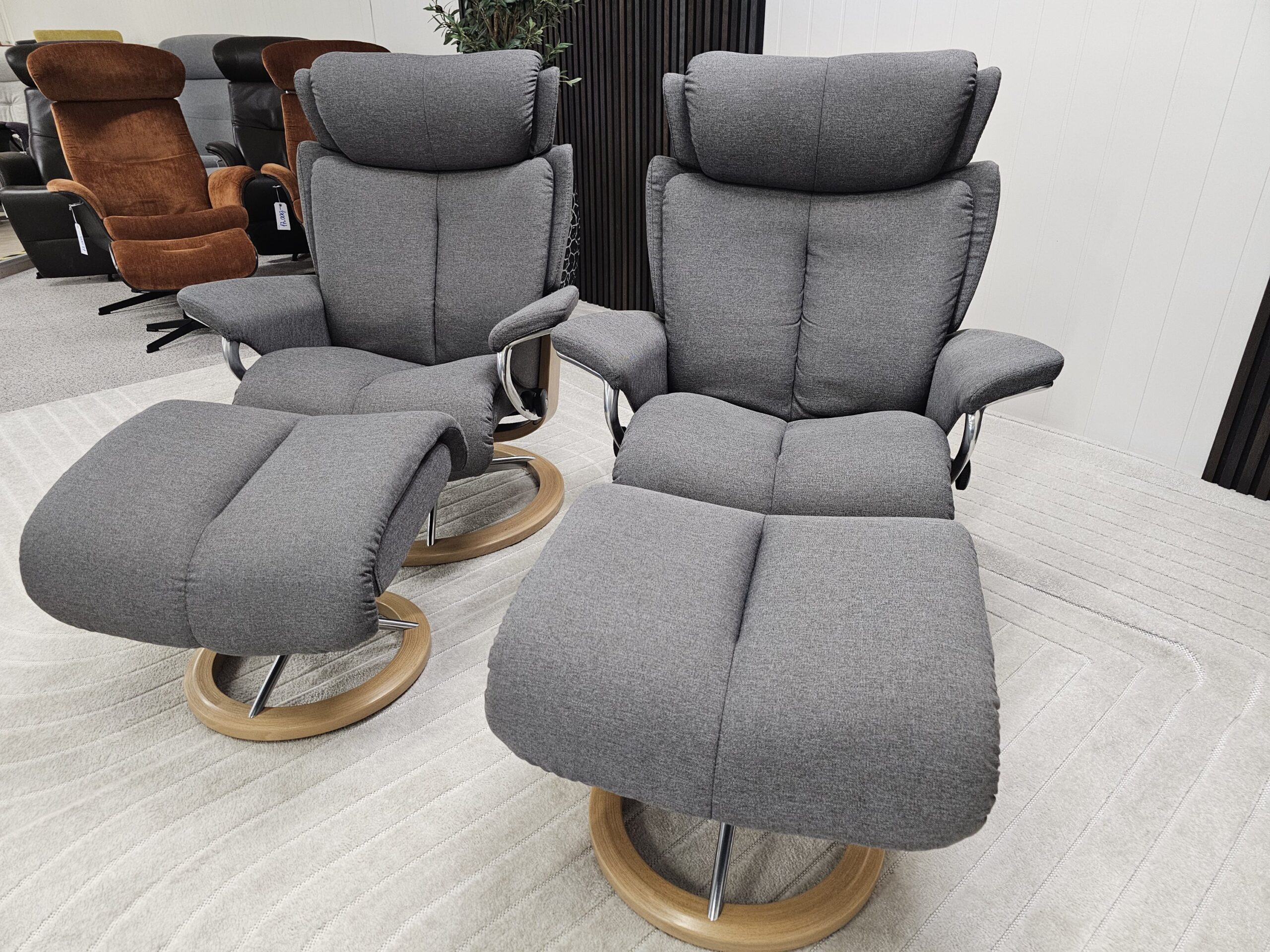 2 stk. Stressless® Magic Signature lenestol m/krakk - Bilde 6