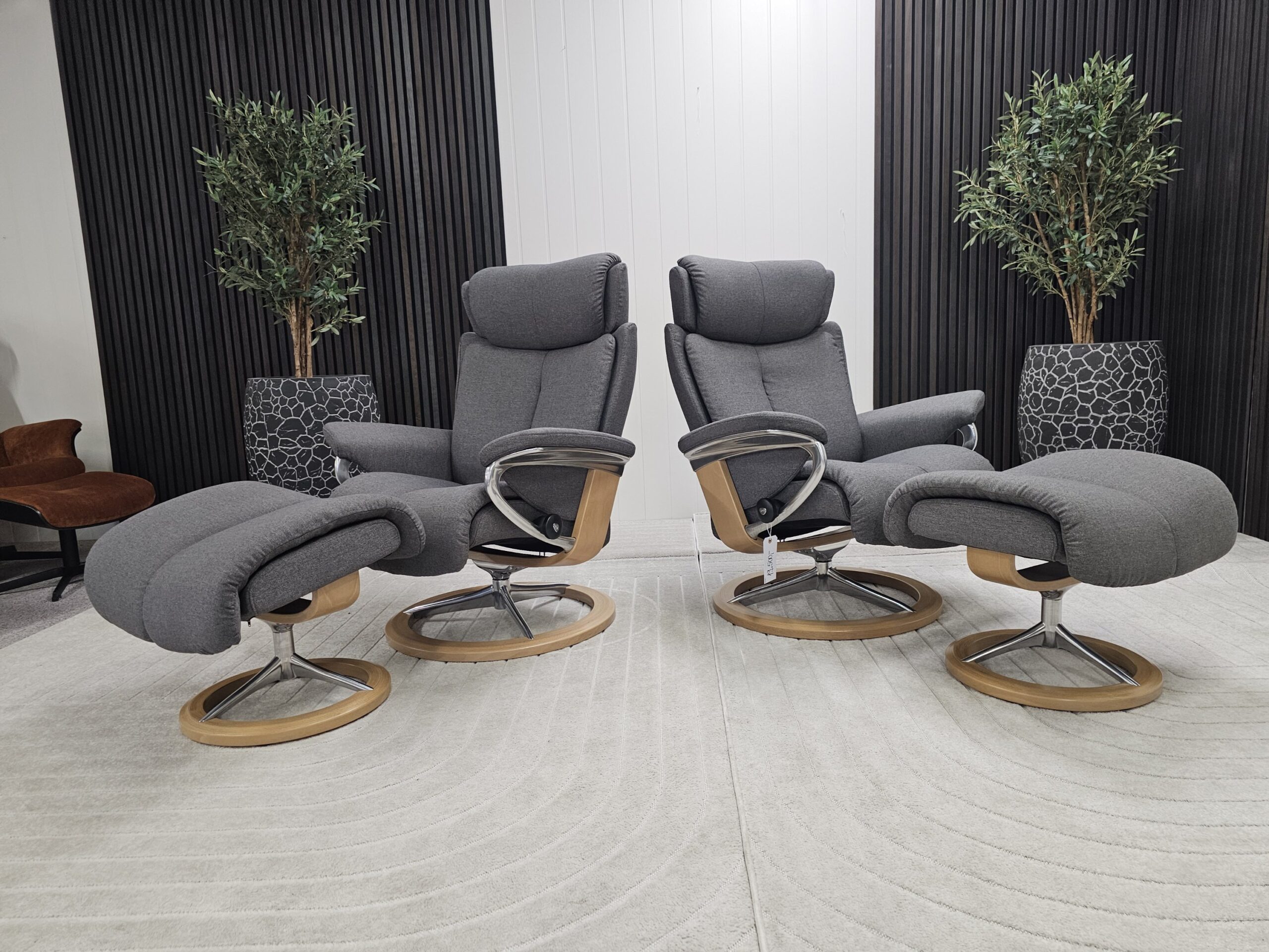 2 stk. Stressless® Magic Signature lenestol m/krakk - Bilde 4