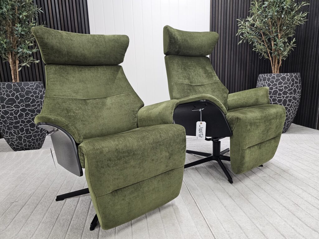 1 stk. Conform Air lenestoler med integrert fothviler