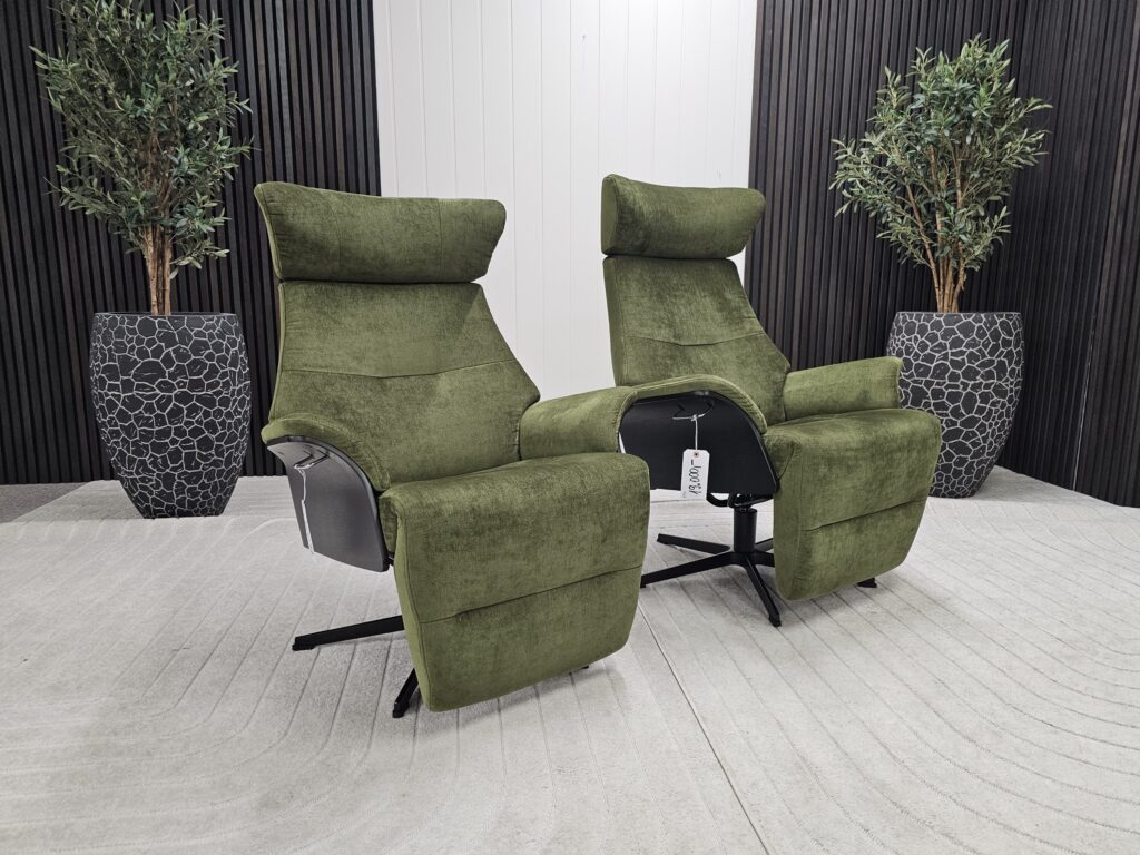 1 stk. Conform Air lenestoler med integrert fothviler