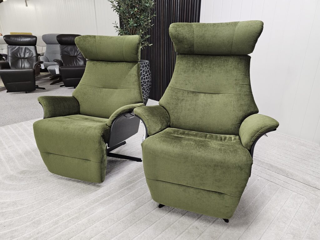 1 stk. Conform Air lenestoler med integrert fothviler