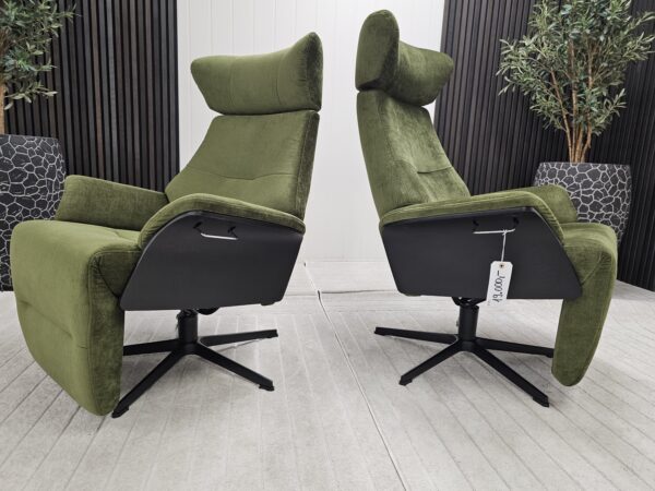 1 stk. Conform Air lenestoler med integrert fothviler