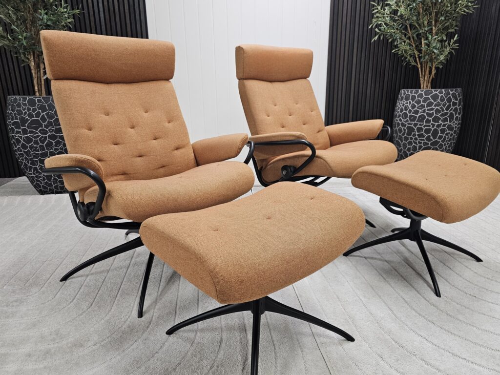 2 stk. Stressless® Metro lenestol m/krakk
