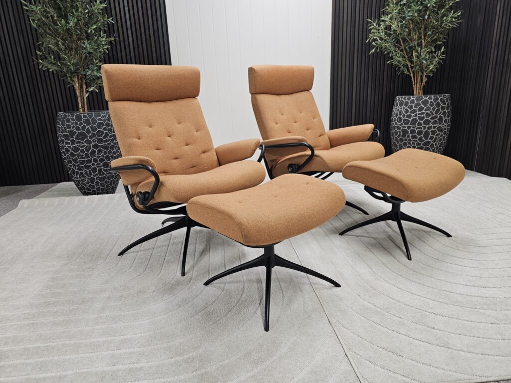 2 stk. Stressless® Metro lenestol m/krakk