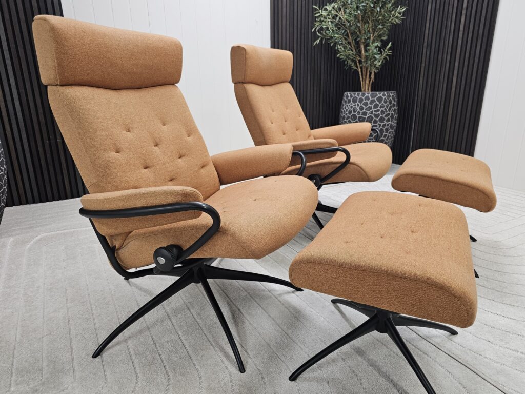 2 stk. Stressless® Metro lenestol m/krakk