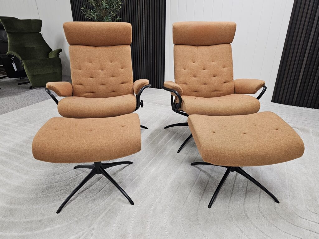 2 stk. Stressless® Metro lenestol m/krakk