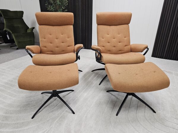 2 stk. Stressless® Metro lenestol m/krakk