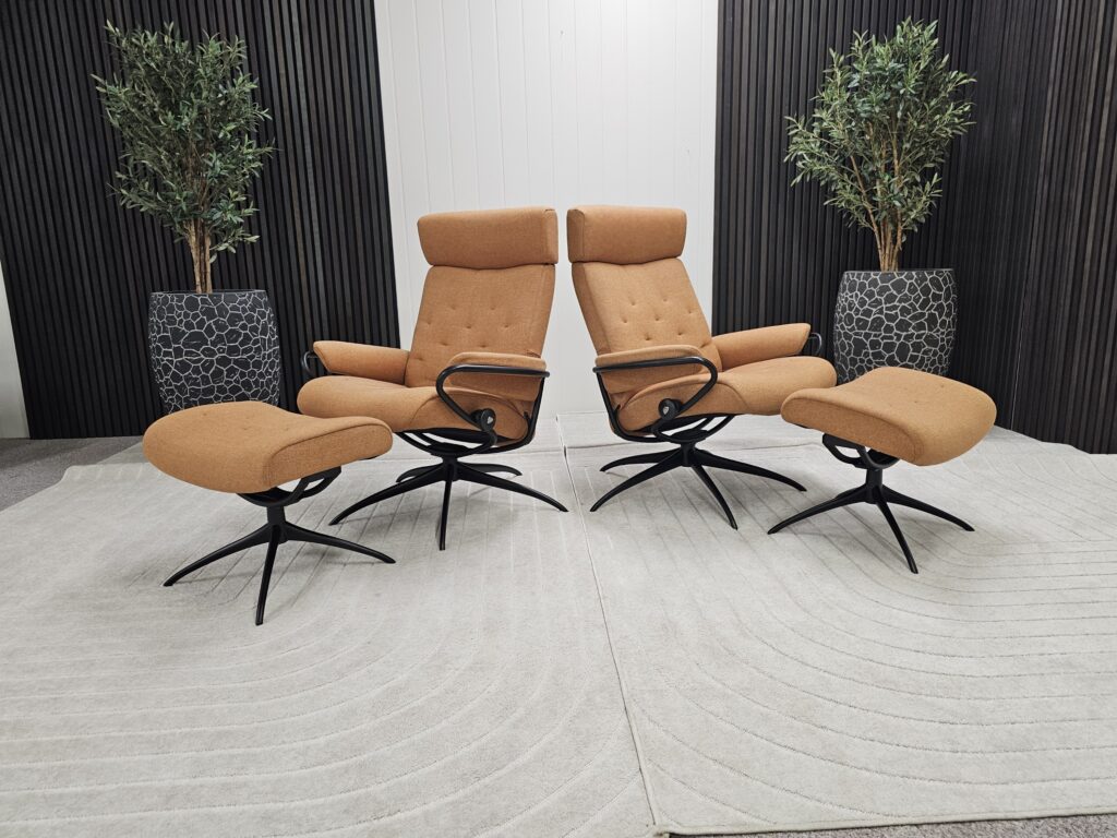 2 stk. Stressless® Metro lenestol m/krakk