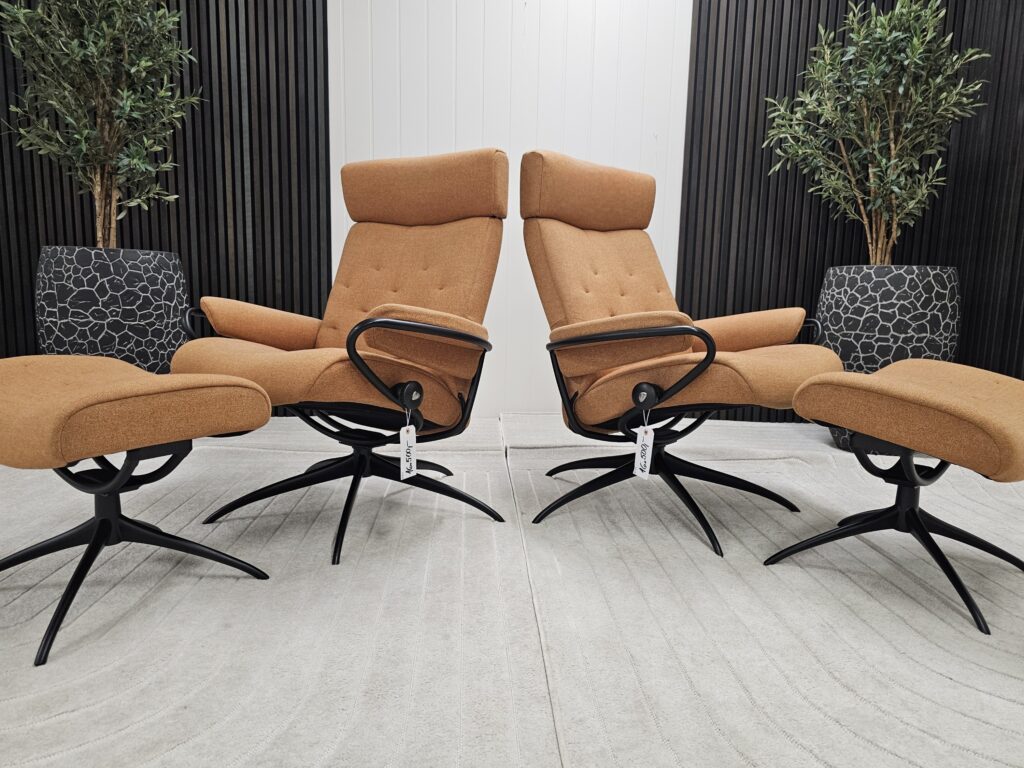 2 stk. Stressless® Metro lenestol m/krakk
