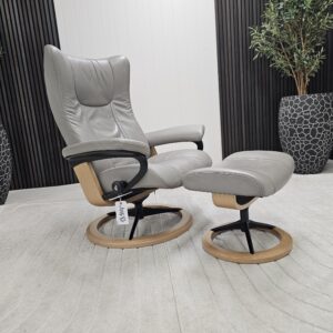 Stressless® Wing Signature lenestol m/krakk- Pent brukt! - Bilde 2