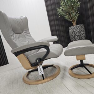 Stressless® Wing Signature lenestol m/krakk- Pent brukt! - Bilde 4