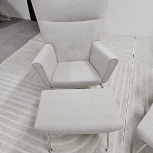 2 stk. lenestoler i stil med CH445 Wing fra Carl Hansen - Bilde 15