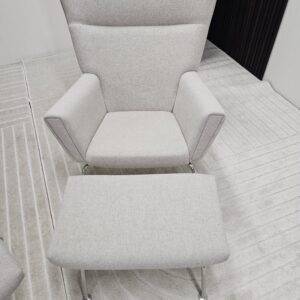 2 stk. lenestoler i stil med CH445 Wing fra Carl Hansen - Bilde 12