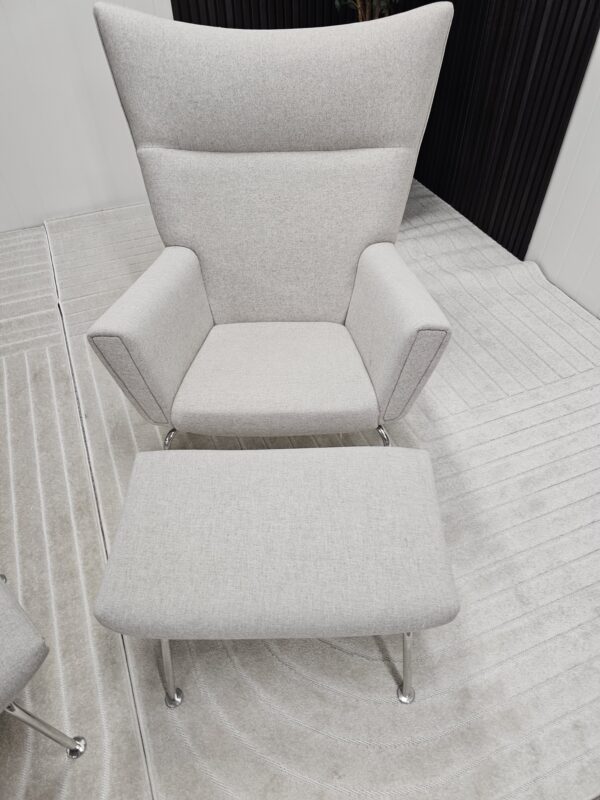 2 stk. lenestoler i stil med CH445 Wing fra Carl Hansen
