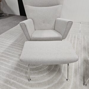 2 stk. lenestoler i stil med CH445 Wing fra Carl Hansen - Bilde 11