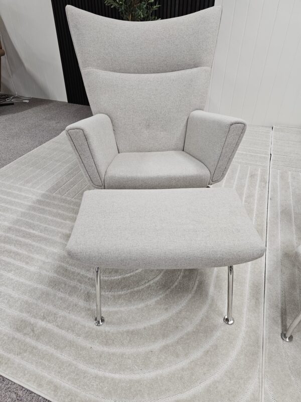 2 stk. lenestoler i stil med CH445 Wing fra Carl Hansen