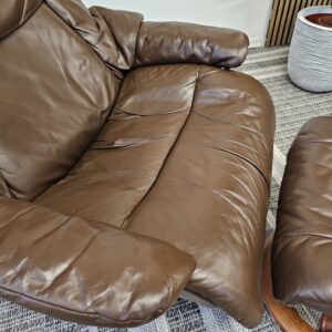 Brukt Stressless® Reno lenestol med krakk - Bilde 14