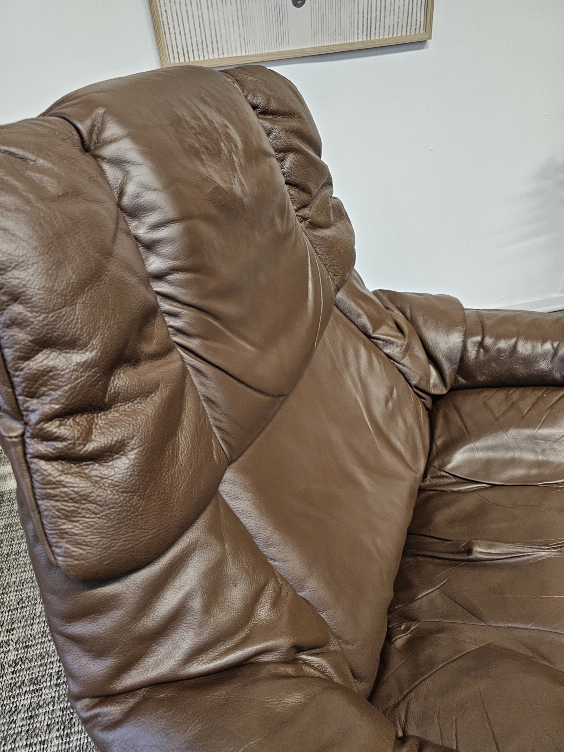 Brukt Stressless® Reno lenestol med krakk - Bilde 11