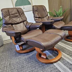 2 stk. Stressless® Reno lenestol m/krakk fra Ekornes - Bilde 10