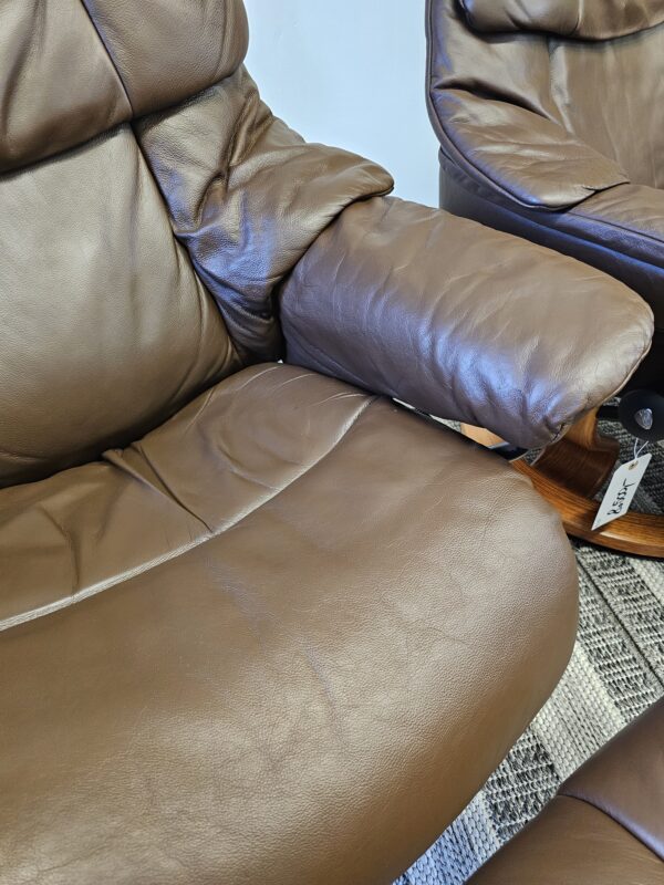 2 stk. Stressless® Reno lenestol m/krakk fra Ekornes