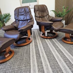 2 stk. Stressless® Reno lenestol m/krakk fra Ekornes - Bilde 13