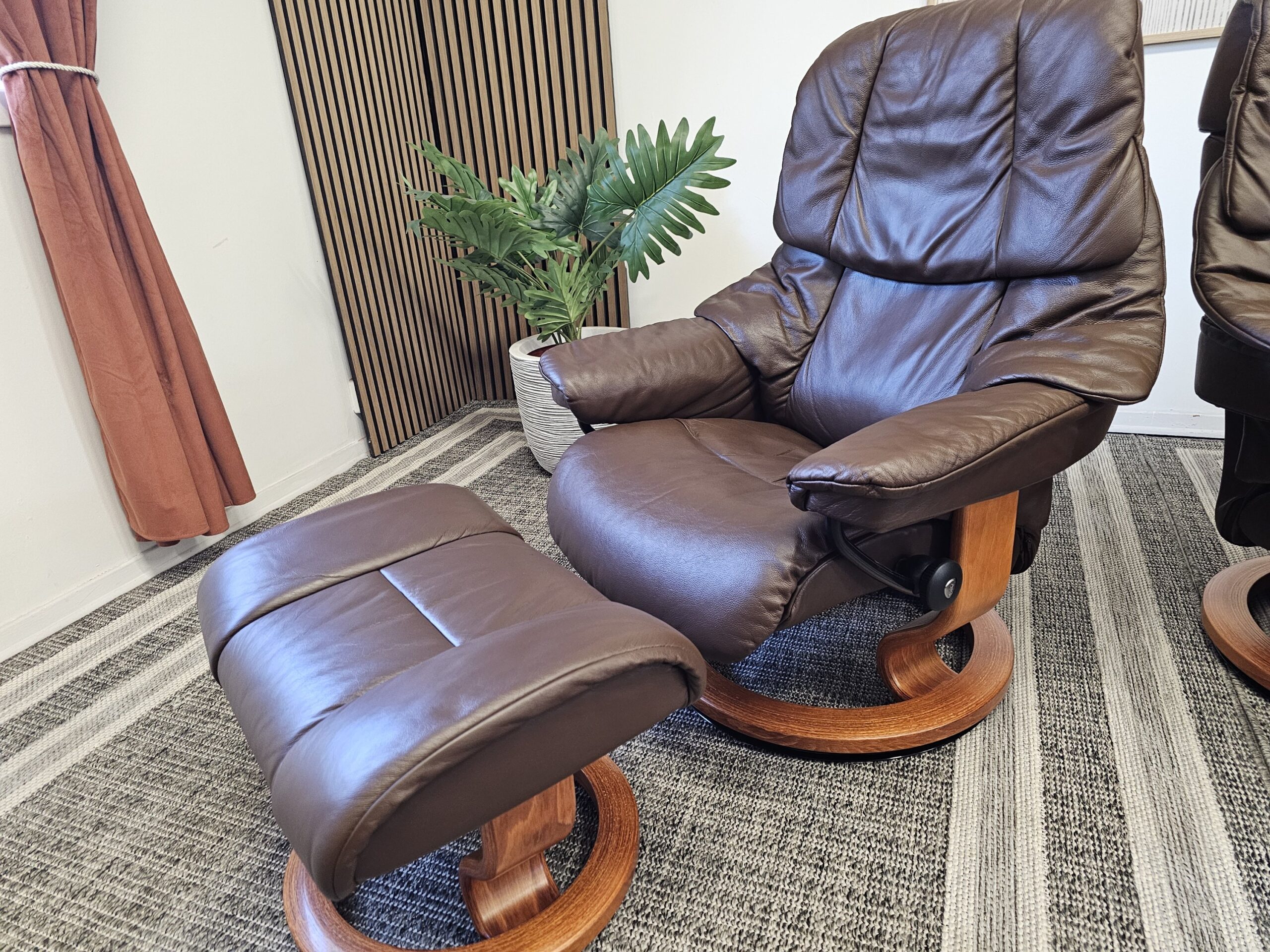 2 stk. Stressless® Reno lenestol m/krakk fra Ekornes - Bilde 5