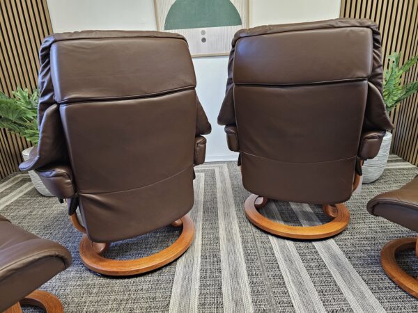 2 stk. Stressless® Reno lenestol m/krakk fra Ekornes