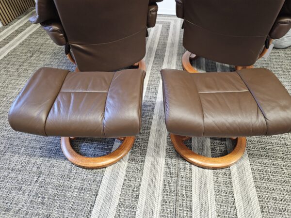 2 stk. Stressless® Reno lenestol m/krakk fra Ekornes