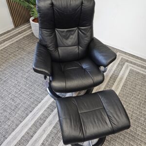 Stressless® Mayfair Signature lenestol med krakk - Bilde 17