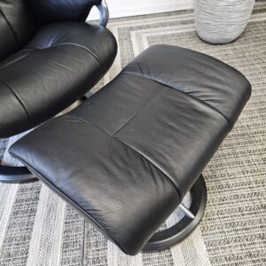 Stressless® Mayfair Signature lenestol med krakk - Bilde 16