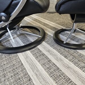 Stressless® Mayfair Signature lenestol med krakk - Bilde 6
