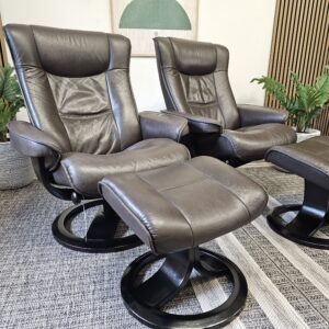 IMG lenestoler fra Ekornes med krakk- Pent brukt! - Bilde 11