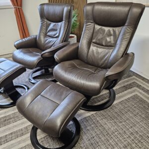 IMG lenestoler fra Ekornes med krakk- Pent brukt! - Bilde 6