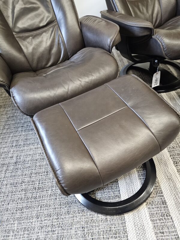 IMG lenestoler fra Ekornes med krakk- Pent brukt!