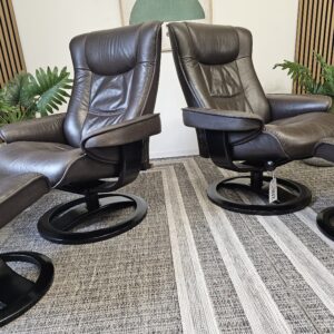 IMG lenestoler fra Ekornes med krakk- Pent brukt! - Bilde 3