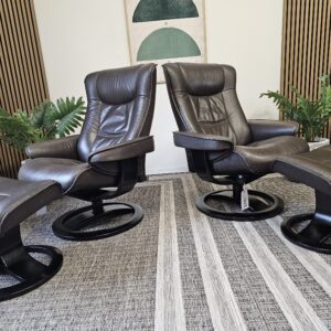IMG lenestoler fra Ekornes med krakk- Pent brukt! - Bilde 4