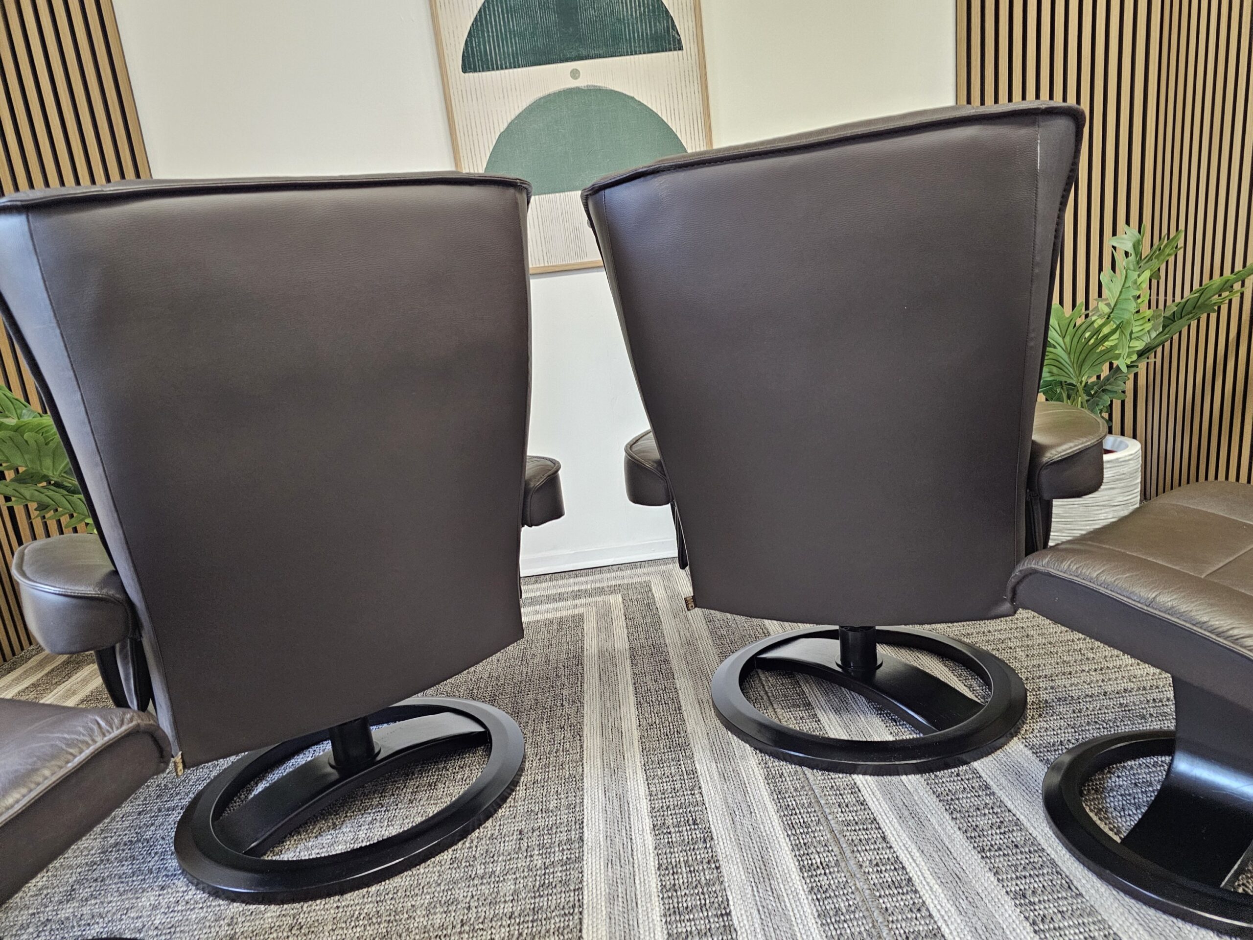 IMG lenestoler fra Ekornes med krakk- Pent brukt! - Bilde 13