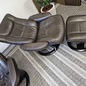 IMG lenestoler fra Ekornes med krakk- Pent brukt! - Bilde 9