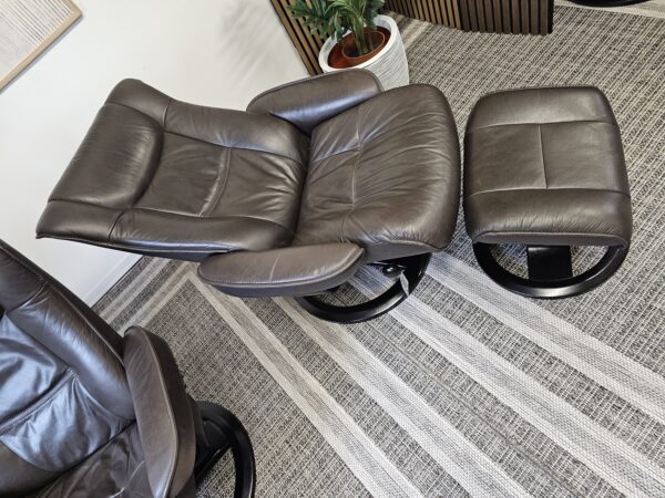 IMG lenestoler fra Ekornes med krakk- Pent brukt!