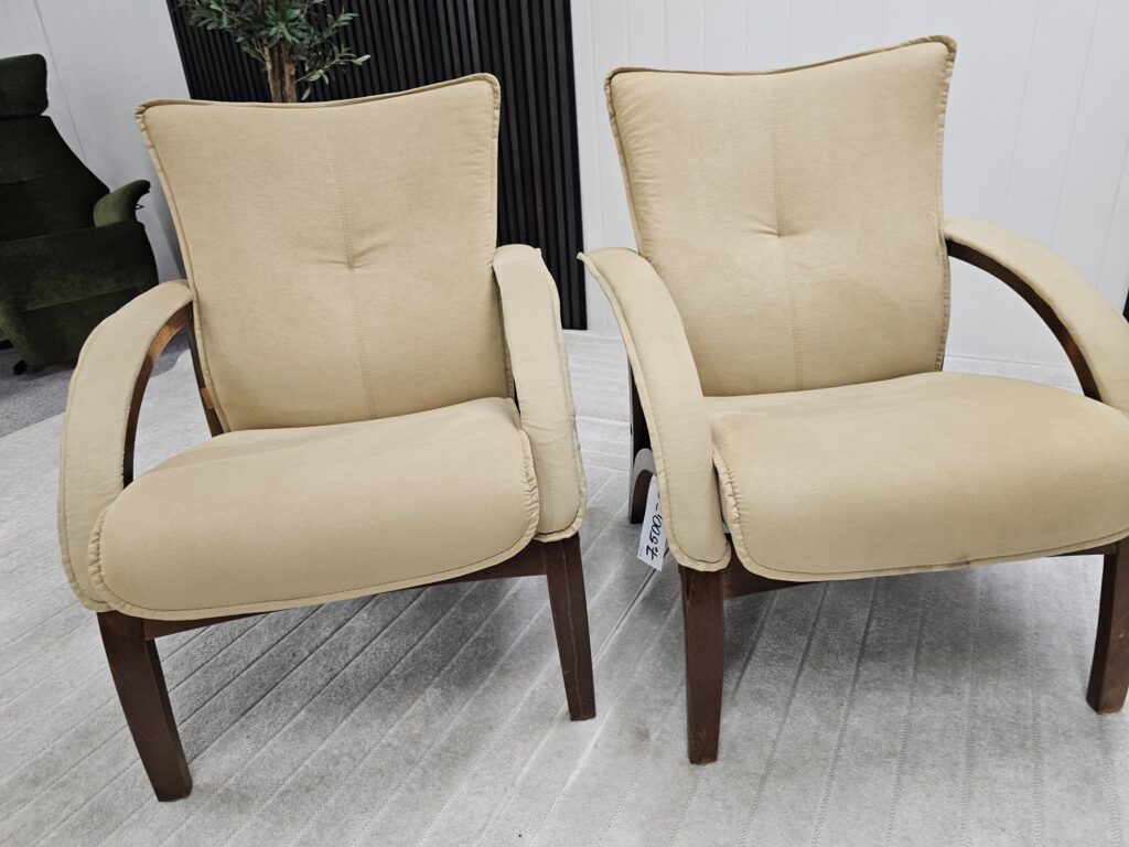 2 stk. Brunstad Delta Legend lav lenestoler